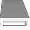 Ekena Millwork 3 1/2-in. W x 36-in. D x 40-in. H Balboa Architectural Grade PVC Knee Brace BRCP035X36X40BOA - alternate 6